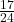 \frac{17}{24}